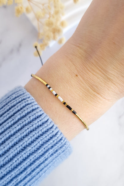 Custom Morse Code Bracelet